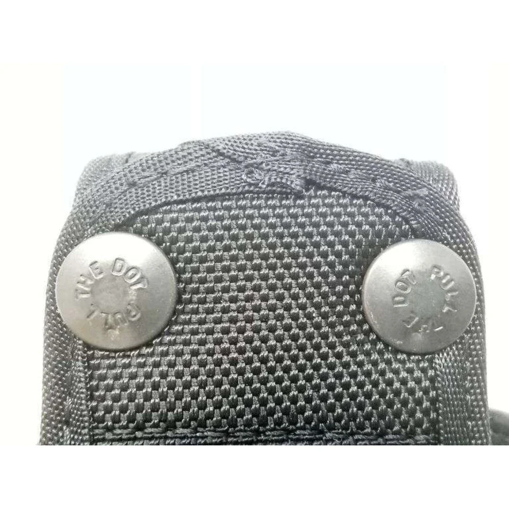 TUFF PRODUCTS  Ballistic NYLON/Leather Universal Radio Holder -Fits most radios